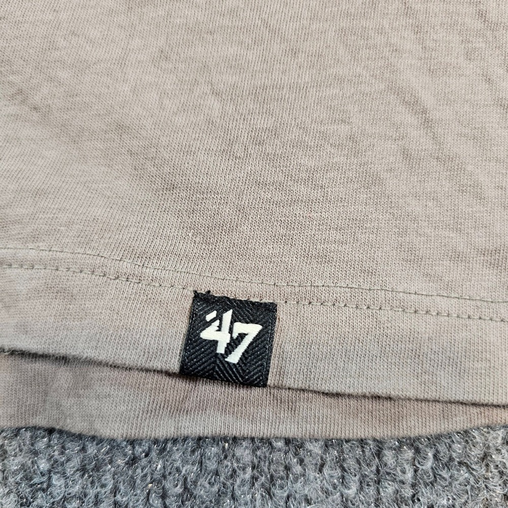 47 Brand Chicago Cubs 2016 World Series T-Shirt Mens Medium Tan Graphic Tee MLB - Picture 5 of 11
